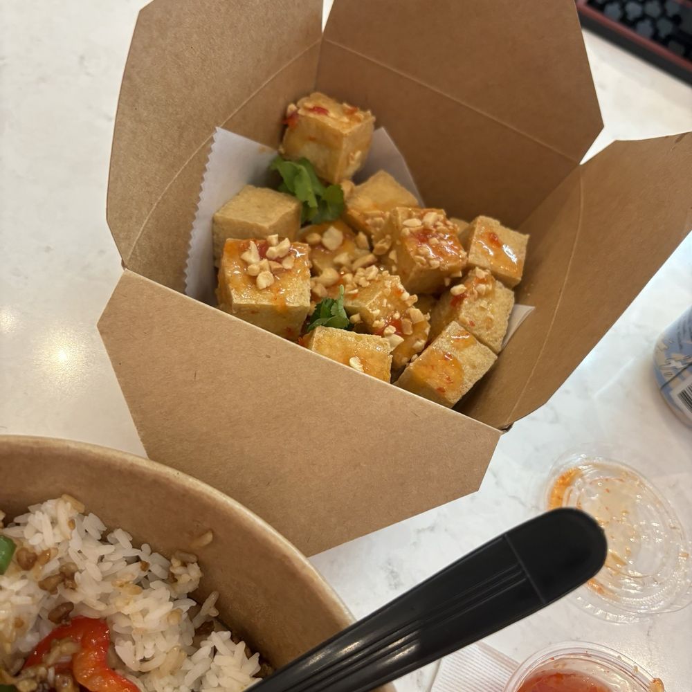 Tyde Tate Kitchen - South Downtown - Fried tofu and sweet & sour sauce with - Thai Near Me - Atlanta, Georgia Tyde Tate Kitchen - South Downtown - Fried tofu and sweet & sour sauce with - Thai Near Me - Atlanta, Georgia
