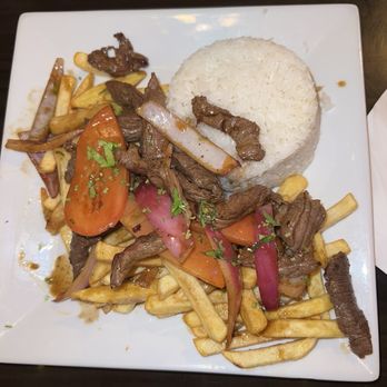 Sabor A Peru - LOMO SALTADO / BEEF STIR-FRY - Peruvian Near Me - Jersey City, New Jersey Sabor A Peru - LOMO SALTADO / BEEF STIR-FRY - Peruvian Near Me - Jersey City, New Jersey