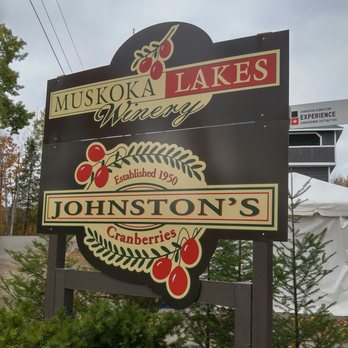 Johnston's Cranberry Marsh - sign for museum lakes winery - Farmers Market Near Me - Bala, Ontario Johnston's Cranberry Marsh - sign for museum lakes winery - Farmers Market Near Me - Bala, Ontario