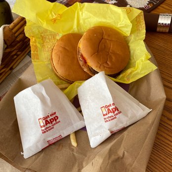 McDonald's - Two single cheeseburgers and two small fries - Fast Food Near Me - Morrisville, North Carolina