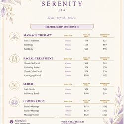 Serenity Spa