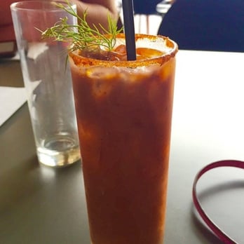 Mocad Café - Bacon-Infused Bloody Mary - American Near Me - Detroit, Michigan Mocad Café - Bacon-Infused Bloody Mary - American Near Me - Detroit, Michigan