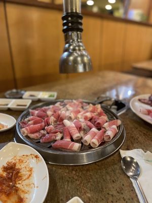 Shin Chon korean bbq restaurant by null
