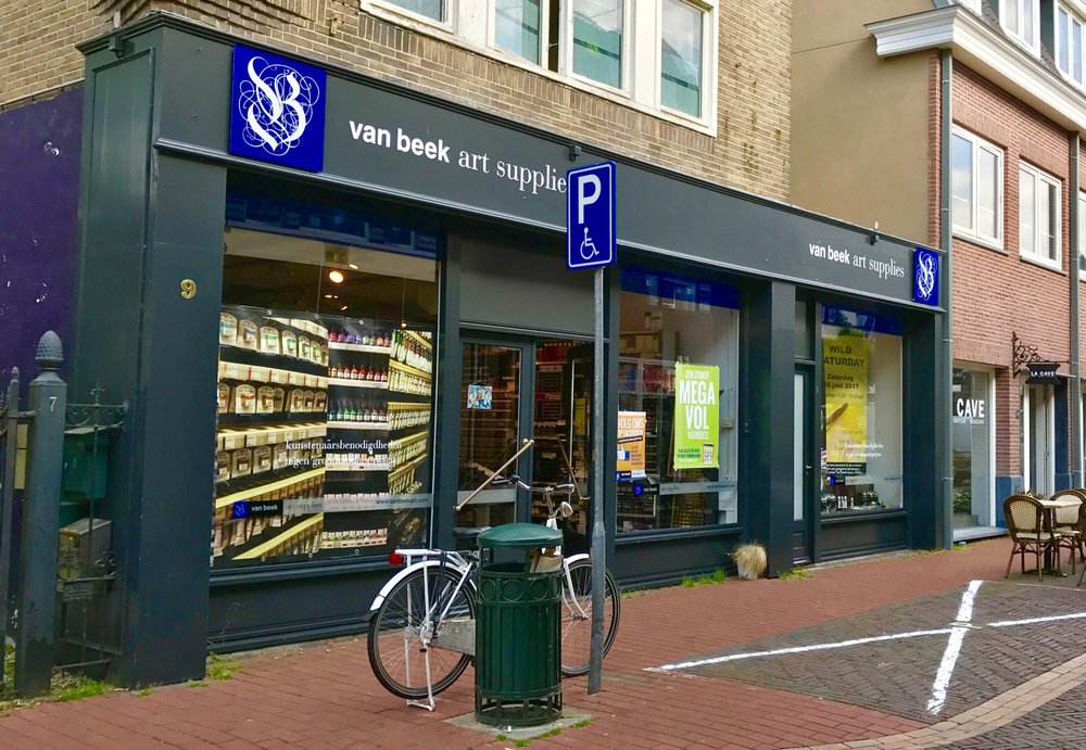 VAN BEEK ART SUPPLIES Kapelstraat 9, Bussum, NoordHolland, The