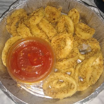 Bambinelli's Italian Restaurant - Fried calamari with marinara - Italian Near Me - Lilburn, Georgia Bambinelli's Italian Restaurant - Fried calamari with marinara - Italian Near Me - Lilburn, Georgia