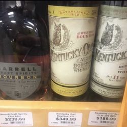 Cape Wine & Spirits - Overpriced Barrell Bourbon and Kentucky Owl