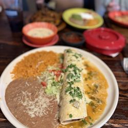 Tecate Grill - Relleno Burrito aka "Pregnant Burrito."