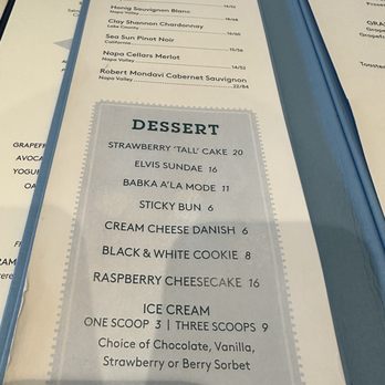 Sadelle's - Dessert menu - Breakfast & Brunch Near Me - Las Vegas, Nevada Sadelle's - Dessert menu - Breakfast & Brunch Near Me - Las Vegas, Nevada
