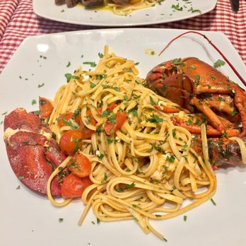 Hostaria Pantheon - lobster fettuccine - Italian Near Me - Rome, RM Hostaria Pantheon - lobster fettuccine - Italian Near Me - Rome, RM