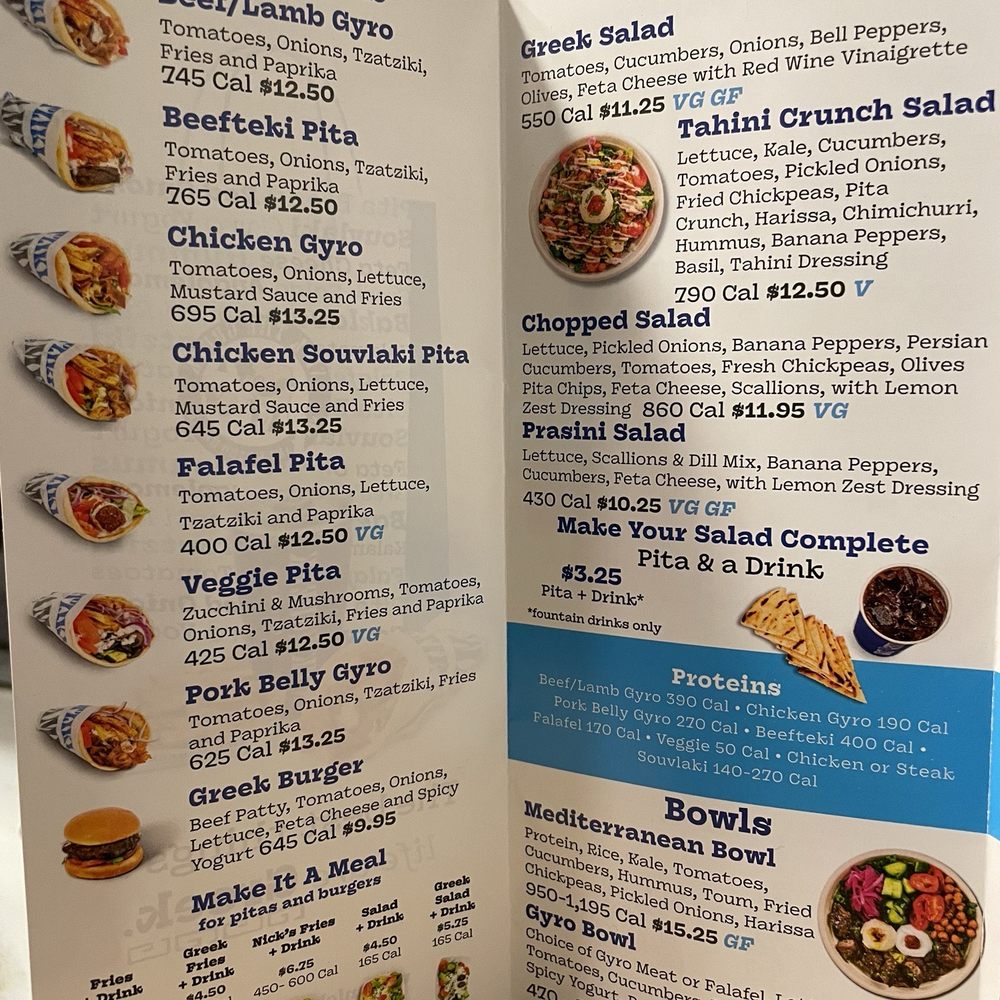 Nick The Greek - Menu 9/2025 - Greek Near Me - Fresno, California Nick The Greek - Menu 9/2025 - Greek Near Me - Fresno, California