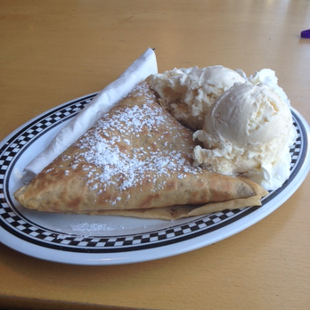 Mr Crêpe - Tiff and Tone with bananas, strawberries, and chocolate inside. Whipped cream and ice cream on the side. - Creperies Near Me - Somerville, Massachusetts Mr Crêpe - Tiff and Tone with bananas, strawberries, and chocolate inside. Whipped cream and ice cream on the side. - Creperies Near Me - Somerville, Massachusetts