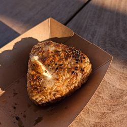 Hoi Polloi Brewing Taproom and Beat Lounge - Is it snackbar pop-up - yaki onigiri