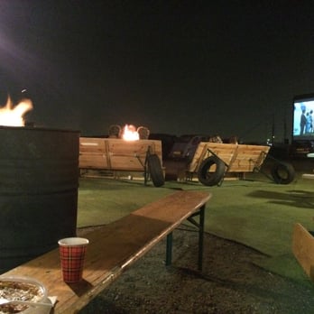 Driving North - Gluewine by the fire before getting into the car - Cinema Near Me - Amsterdam, New Hampshire