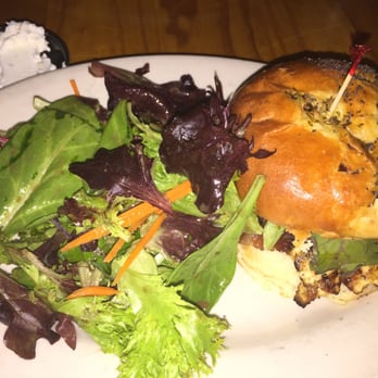 Pub On Passyunk East - Chicken sandwich with the side salad - Pubs Near Me - Philadelphia, Pennsylvania Pub On Passyunk East - Chicken sandwich with the side salad - Pubs Near Me - Philadelphia, Pennsylvania