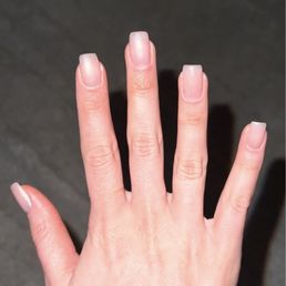 dip mani w/gel and chrome (my wedding nails) dip mani w/gel and chrome (my wedding nails)