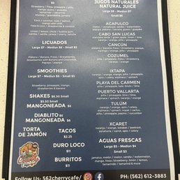 Menu Menu