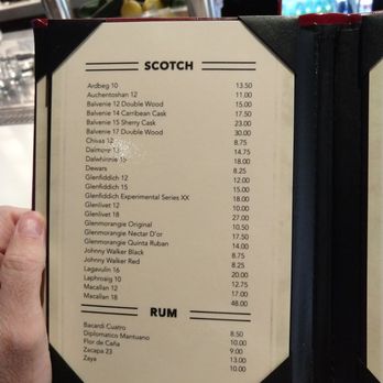 By Popular Demand - Menu - Whiskey Bars Near Me - Houston, Texas