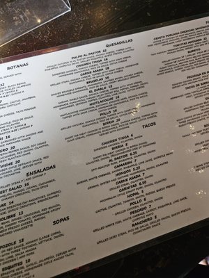 Menu photo 1 Las Catrinas Mexican Bar & Eatery Astoria, NY