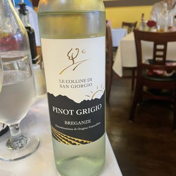 Osteria Vecchio Piemonte - Pinot Grigio is a must - Italian Near Me - Miami, Florida