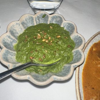 Benares Restaurant & Bar - Creamed spinach - Indian Near Me - London, XGL Benares Restaurant & Bar - Creamed spinach - Indian Near Me - London, XGL