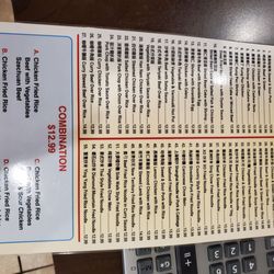 The Wokkery Restaurant - Lunch menu June 2022