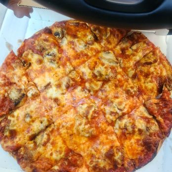 Angelo's Pizza - Small sausage/mushroom - Pizza Near Me - Downers Grove, Illinois