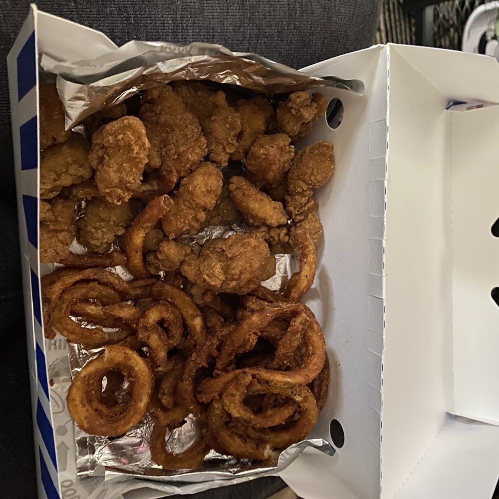 Popcorn Chicken Box / Curly Fries Trash
