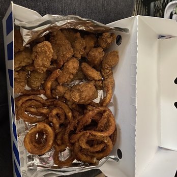 Jack in the Box - Popcorn Chicken Box / Curly Fries Trash - Fast Food Near Me - Hickory, North Carolina Jack in the Box - Popcorn Chicken Box / Curly Fries Trash - Fast Food Near Me - Hickory, North Carolina