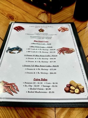 Menu photo 1 Cajun Claws Seafood Boilers Rayne, LA Menu photo 1 Cajun Claws Seafood Boilers Rayne, LA