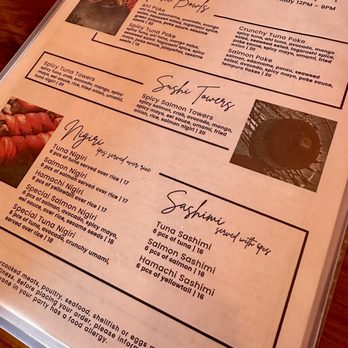 Towne Tavern And Treehouse - Sushi menu - Waffles Near Me - Pembroke, Massachusetts