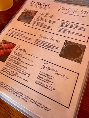 Menu photo 2 Towne Tavern And Treehouse Pembroke, MA