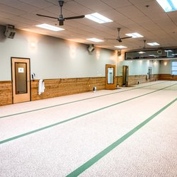 Hot Yoga Vancouver - The Hot Room with exit and entrance door, and our beautiful cedar wall. Added door for increase room ventilation between classes.