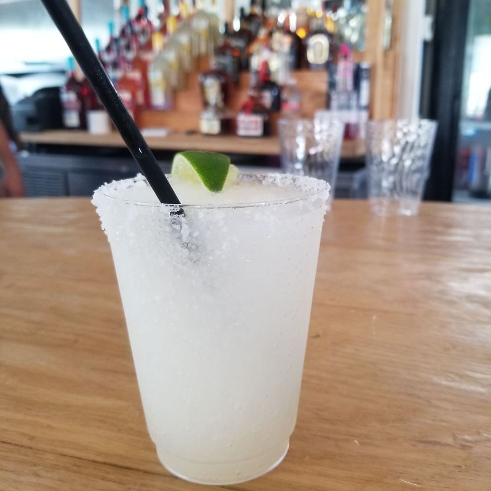 C-Bar Seaside Cafe - Frozen margarita - Bars Near Me - Port Aransas, Texas