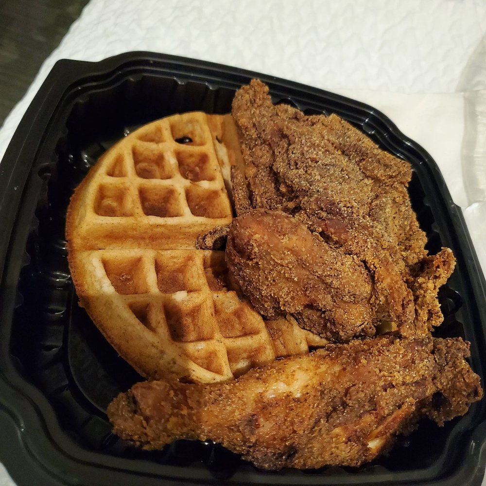 Brothers Restaurant And Bar - Cornmeal Crusted Chicken & Spiced Waffles=HOT, JUICY, FRESH DELICIOUSNESS! - New American Near Me - Buffalo, New York Brothers Restaurant And Bar - Cornmeal Crusted Chicken & Spiced Waffles=HOT, JUICY, FRESH DELICIOUSNESS! - New American Near Me - Buffalo, New York