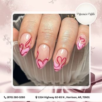 Meena’s Nails - Turn everyday moments into style moments with beautiful nails  Book your nail design today and shine effortlessly! - Nail Salons Near Me - Harrison, Arkansas
