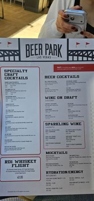 Menu photo 2 Beer Park Las Vegas, NV Menu photo 2 Beer Park Las Vegas, NV