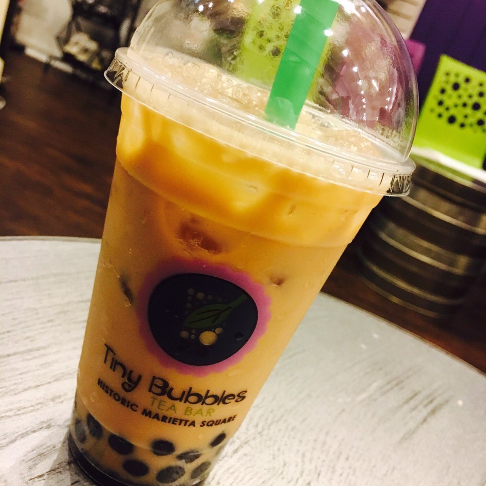 Tiny Bubbles Tea Bar - Earl Grey Lavender Bubble Tea - A-MAZING!!! My favorite. - Bubble Tea Near Me - Marietta, Georgia Tiny Bubbles Tea Bar - Earl Grey Lavender Bubble Tea - A-MAZING!!! My favorite. - Bubble Tea Near Me - Marietta, Georgia