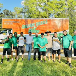 College HUNKS Hauling Junk & Moving - Houston - The Woodlands HUNKS with NAVY SEAL / Congressman Morgan Luttrell and NAVY SEAL Marcus Luttrell.