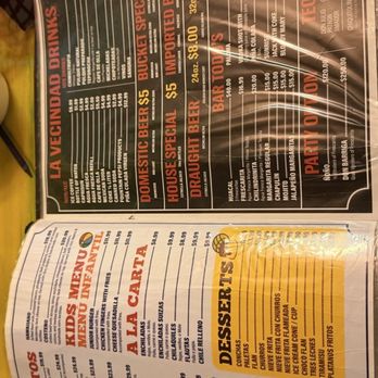 LA VECINDAD - Menu - Tacos Near Me - Las Vegas, Nevada LA VECINDAD - Menu - Tacos Near Me - Las Vegas, Nevada
