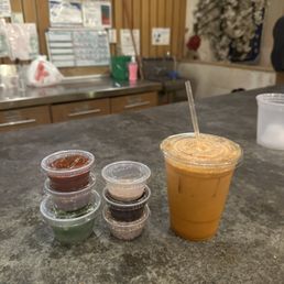 take out sauces and thai tea take out sauces and thai tea