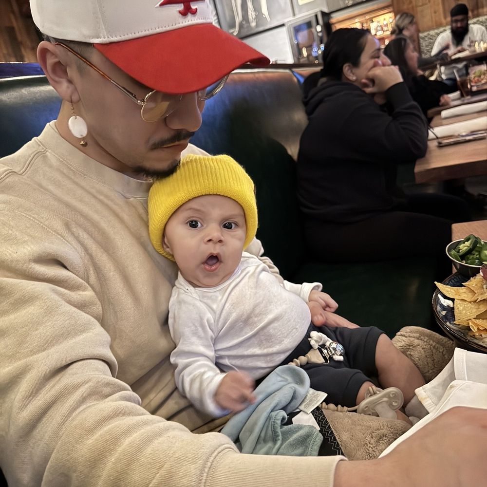 Little one's first restaurant! Little one's first restaurant!
