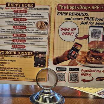 Hops n Drops - Smokey Point - Happy hour menu - Burgers Near Me - Marysville, Washington Hops n Drops - Smokey Point - Happy hour menu - Burgers Near Me - Marysville, Washington