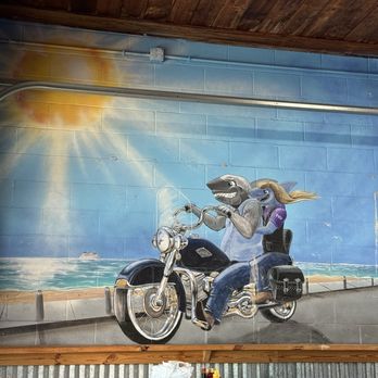 Huli Huli Hut - Painting on the wall - American Near Me - Galveston, Texas Huli Huli Hut - Painting on the wall - American Near Me - Galveston, Texas