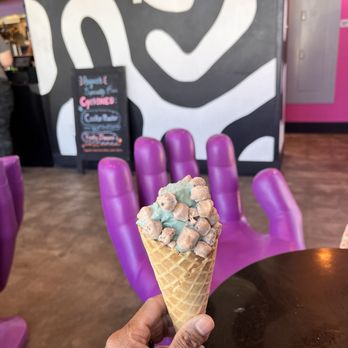DANG Soft Serve Ice Cream - Fudge ice cream with cookie dough bites - Ice Cream & Frozen Yogurt Near Me - Denver, Colorado