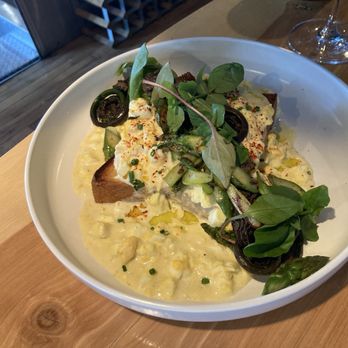 Lion and Owl - Creamed egg toast - Breakfast & Brunch Near Me - Eugene, Oregon