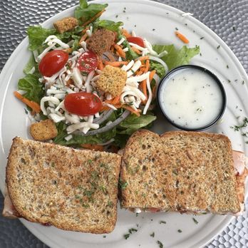 Rebecca's Bistro - Turkey berry sandwich and REBEKAH side salad - Cafes Near Me - Walnut Creek, Ohio
