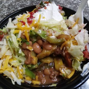 Taco City - Vegan Bowl w/ cheese & sour cream. $12. Not worth it. - Food Trucks Near Me - Vancouver, Washington
