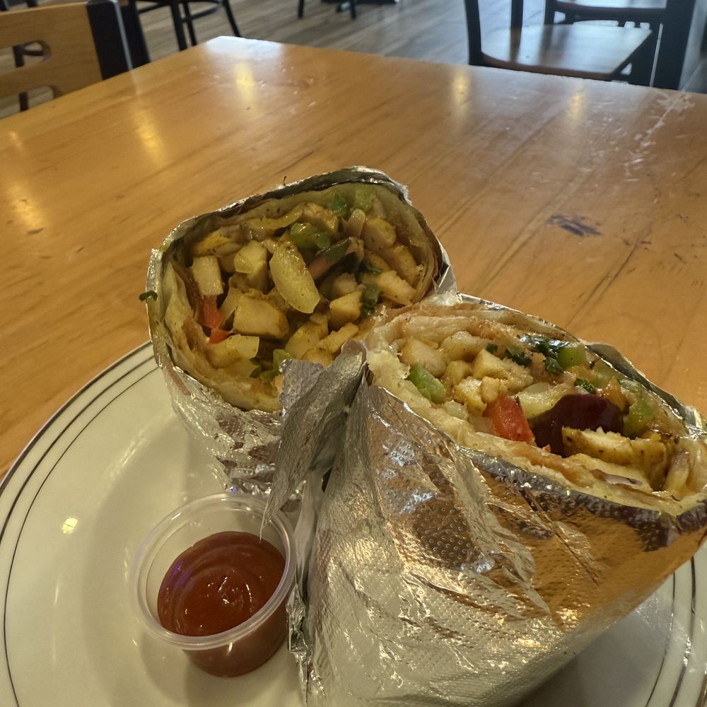 Chicken and Veg Wrap Chicken and Veg Wrap