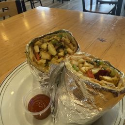 Chicken and Veg Wrap