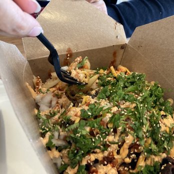 Chi Lantro - Kimchi fries with bulgogi - Korean Near Me - Austin, Texas Chi Lantro - Kimchi fries with bulgogi - Korean Near Me - Austin, Texas